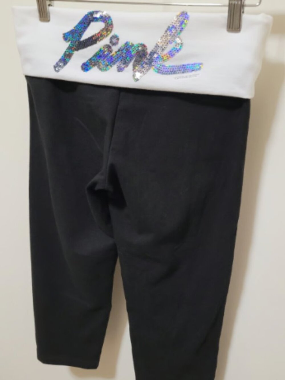 New VS PINK Bling crop legging